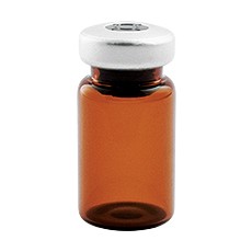 Vials with Stopper & Seal, Sterile – 5 mL to 100 mL, Chlorobutyl Stopper