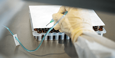 EZ-fill® Vials, Nest & Tub Configuration