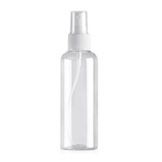 Bouteille atomiseur en plastique, transparent, 24 / 410, 120 ml