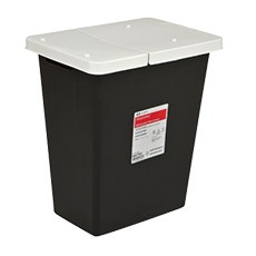 SharpSafety RCRA Hazardous Waste Container, 18 Gallon