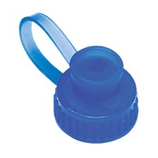 Medisca - bouchon adaptateur, bleu F, 28 mm