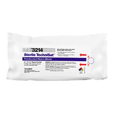 TTexwipe TechniSat® TX3214 Pre-Wetted Nonwoven Wipers, Sterile