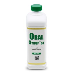 Oral Syrup, SF, véhicule de sirop aromatisé sans sucre
