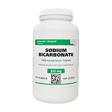 Bicarbonate de sodium, USP, comprimés, 325 mg
