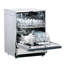 SteamScrubber - auto-portant avec haute chaleur, 208/230v, 50/60hz