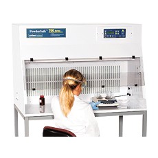AirClean - PowderSafe - enceinte balance type B, flux d'air numérique