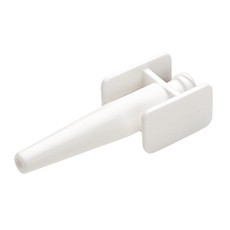 Luer-Lock to Urethral Catheter Tip Adapter, Sterile, White