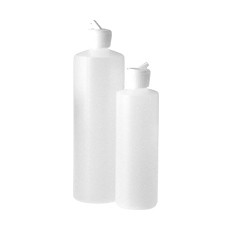Bouteille en plastique avec bouchon Flip-Top, naturel, 24-410