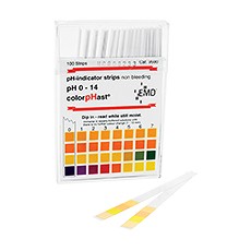 Bandes de papier pH, pH 0 à 14