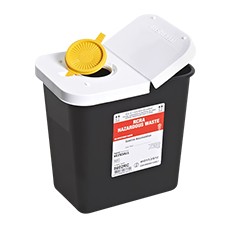 SharpSafety - contenant de déchets dangereux homologué RCRA, 2 gallons