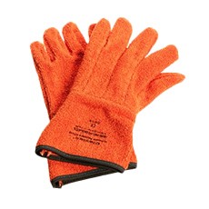 Biohazard Autoclave Gloves, Bright Orange, 18.5"